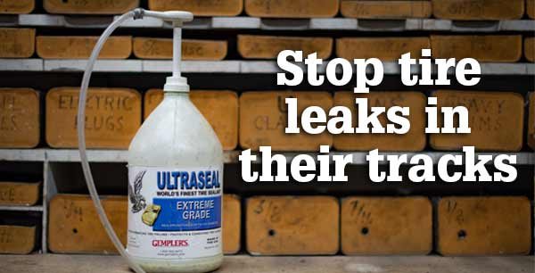 Stop tire leaks in their tracks