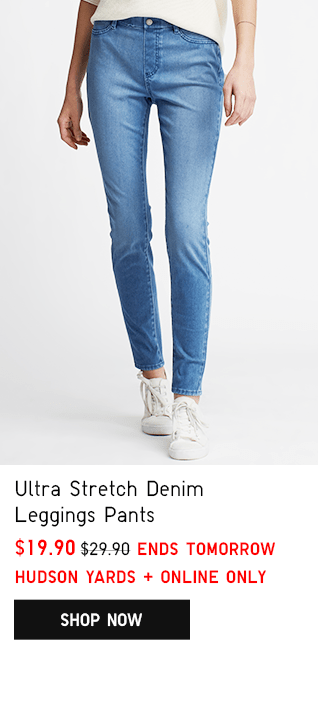 DENIM LEGGINGS PANTS $29.90 - SHOP NOW