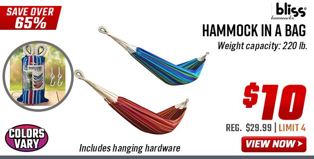 Bliss Hammocks Hammock in a Bag 