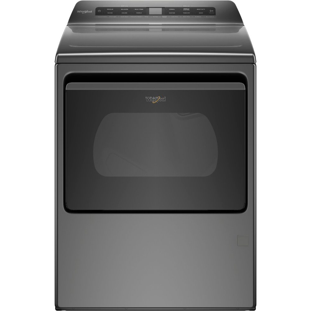 Whirlpool Smart Capable Gas Dryer - 7.4 cu. ft. Chrome Shadow