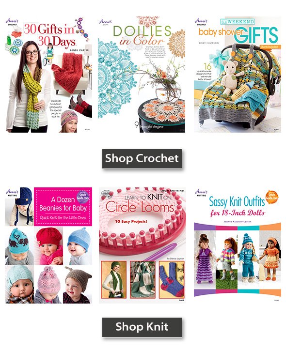Save on Crochet & Knits!