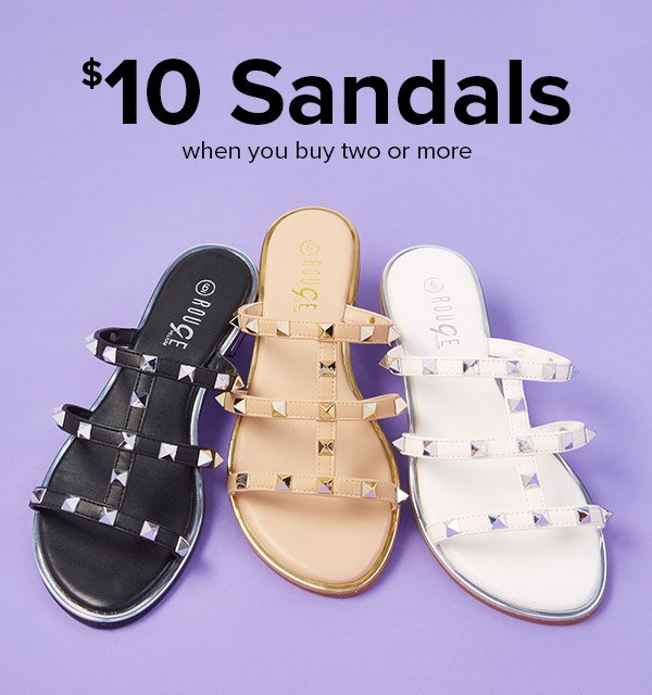 Shop $10 Shoes