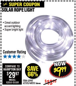 SOLAR ROPE LIGHT