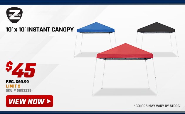 Z-Shade 10' x 10' Instant Canopy