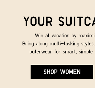 YOUR SUITCASE SOLVED - SHOP WOMEN