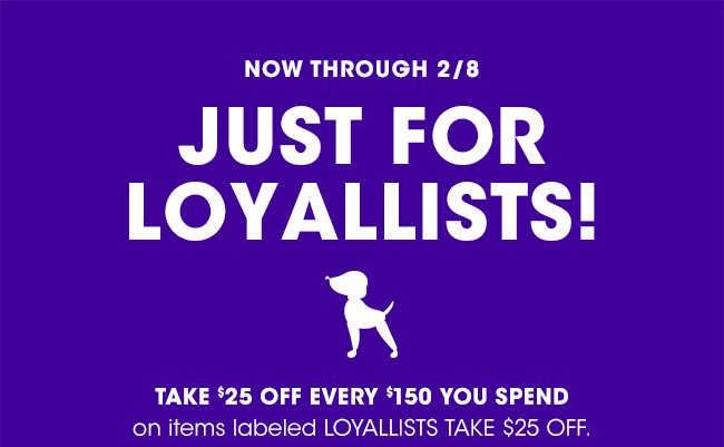 TAKE $25 OFF