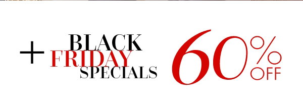 Black Friday Specials