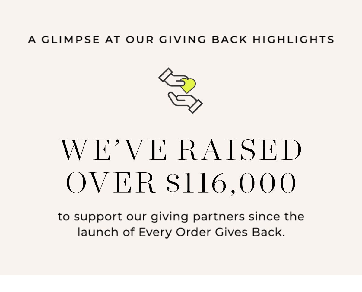 We've raised over $116,000