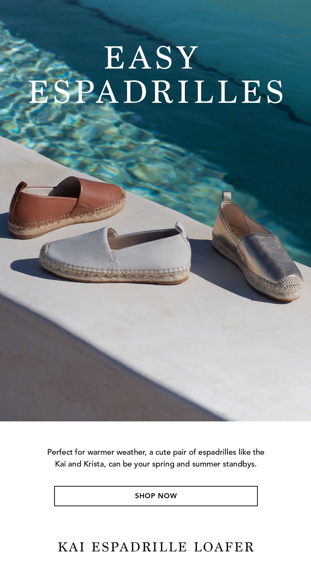 Easy Espadrilles - Shop Now 