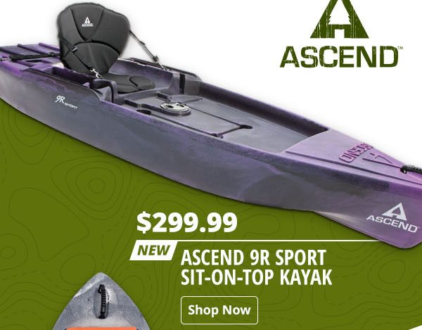 Ascend 9RSport Sit-on-top Kayak