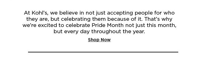 celebrate pride month. shop now. 