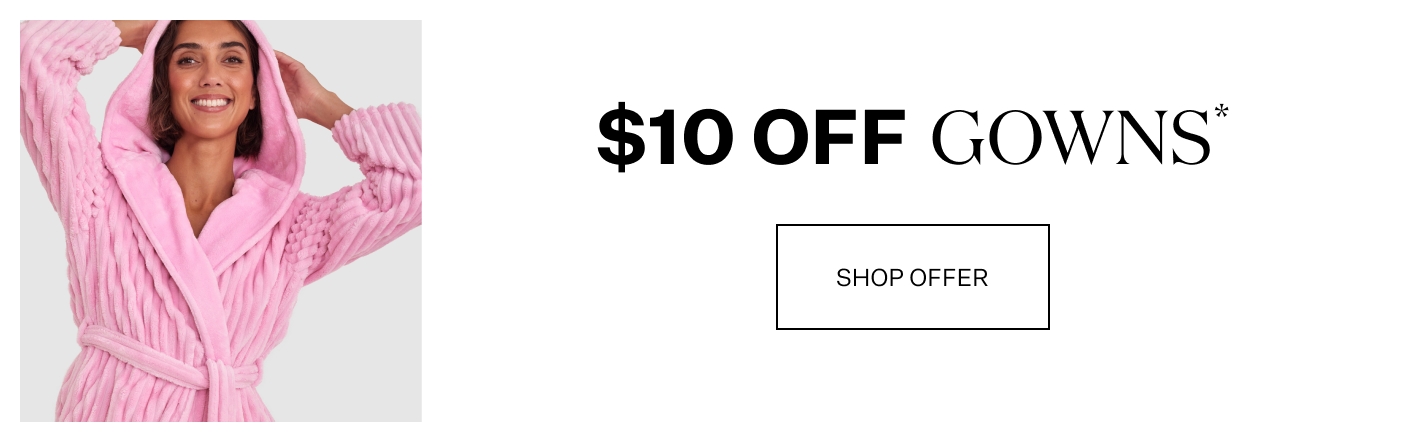 $10 OFF Robes