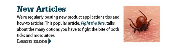 New Articles: Fight the Bite