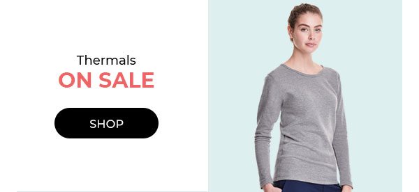 Shop Thermals on Sale
