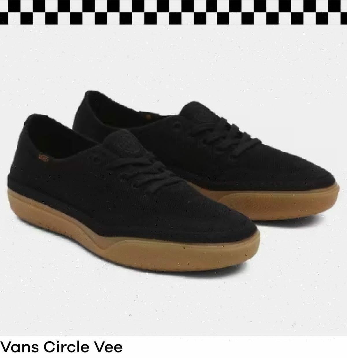 Vans Circle Vee Black Gum