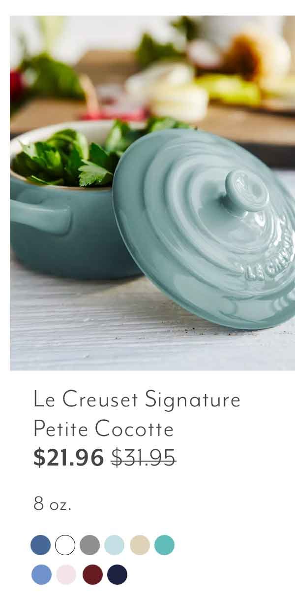 Le Creuset Signature Petite Cocotte, 8 Oz.