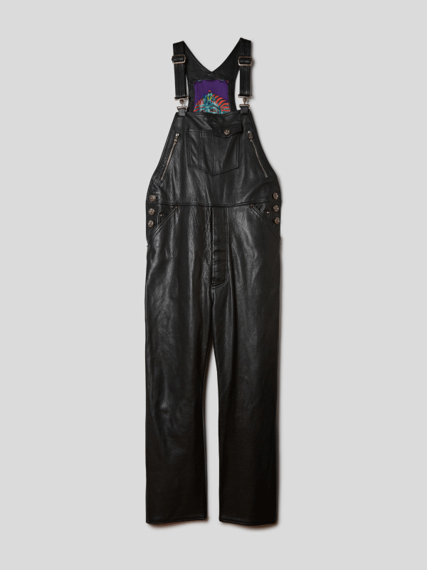 Chrome Hearts Leather Overalls