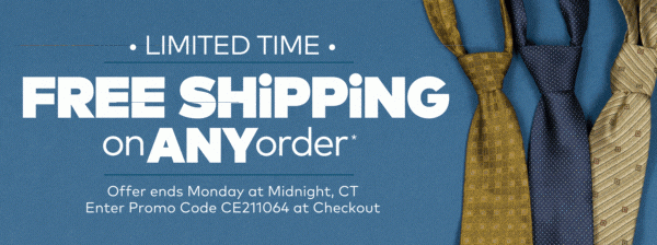 Limited Time! Free Shipping on ANY Order!