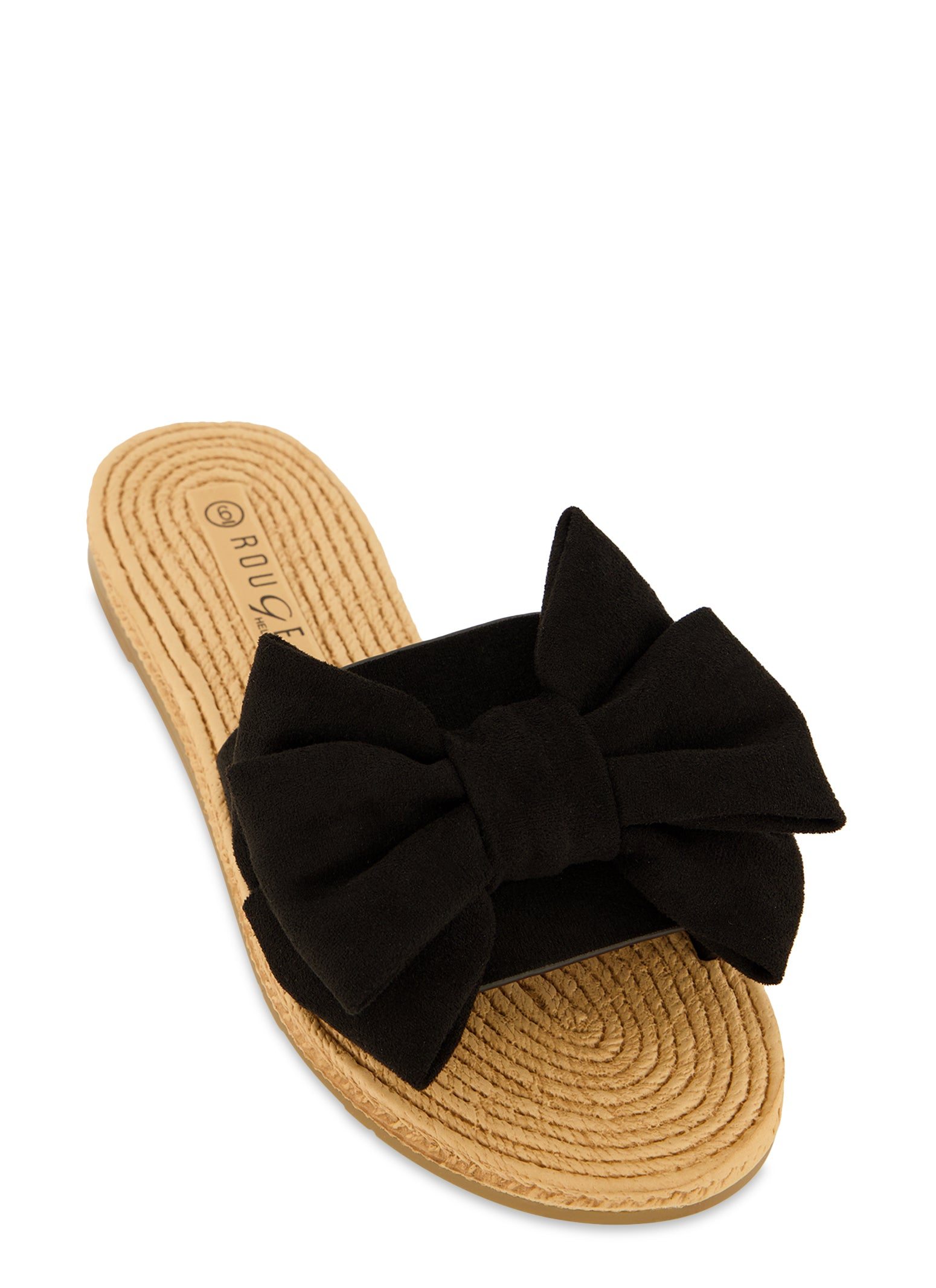 Bow Band Flat Sandals