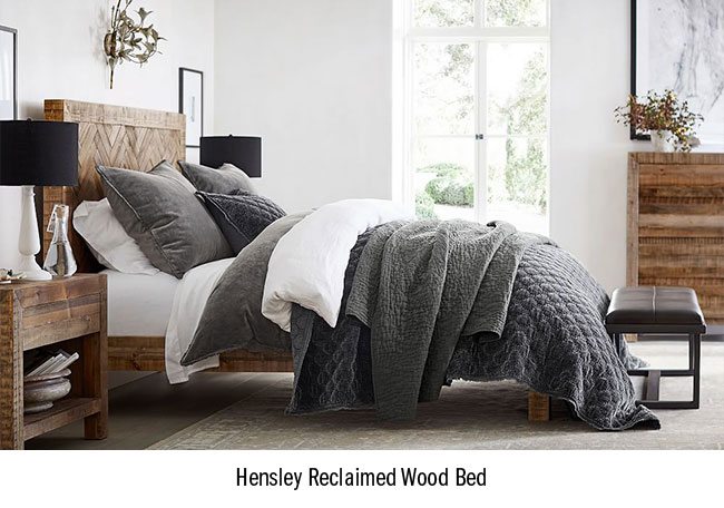 Hensley Reclaimed Wood Bed
