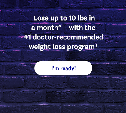 Choose WW. Change your life with the #1 doctor-recommended weight loss program† | I'm ready!