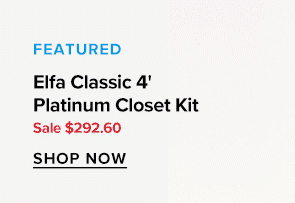 Elfa Closet Kits ›