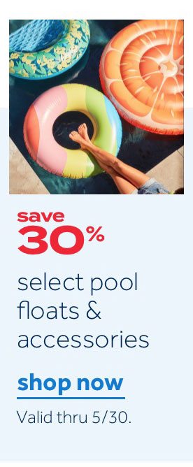 select pool floats & accessories