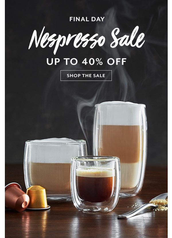 Nespresso Sale