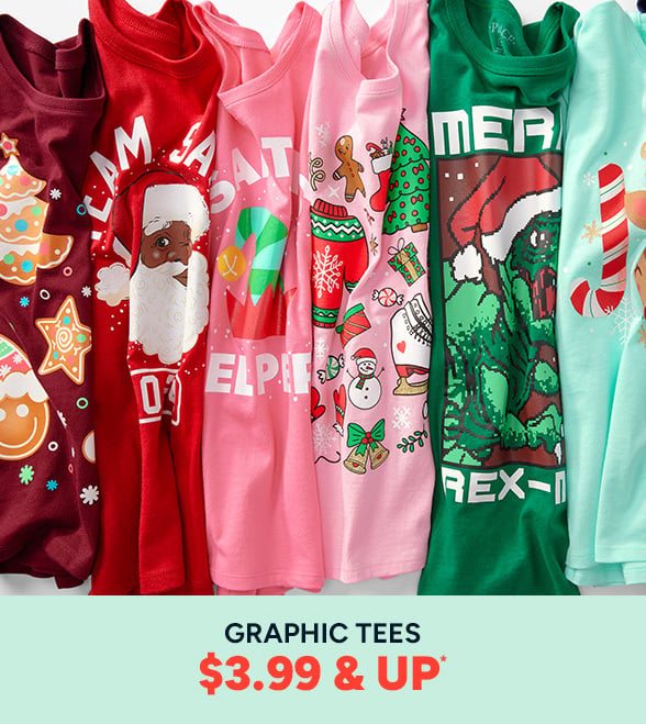 $3.99 & up Graphic Tees