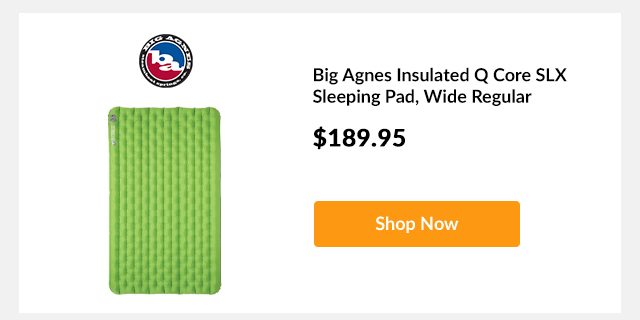 Big Agnes Insulated Q Core SLX Sleeping Pad