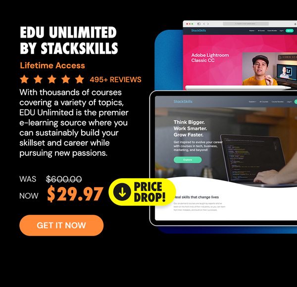 EDU Unlimited by StackSkills: Lifetime Access