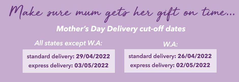 Mother's Day Postage Cut Off
