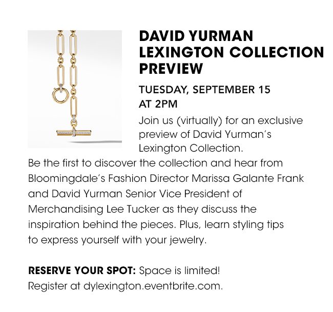 David Yurman Lexington Collection