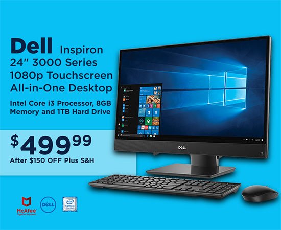 Dell Inspiron 24-inch 3000 Series Desktop