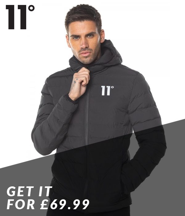 11 Degrees Space Puffer - Black