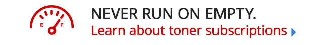 Never run on empty. Learn about paper subscriptions