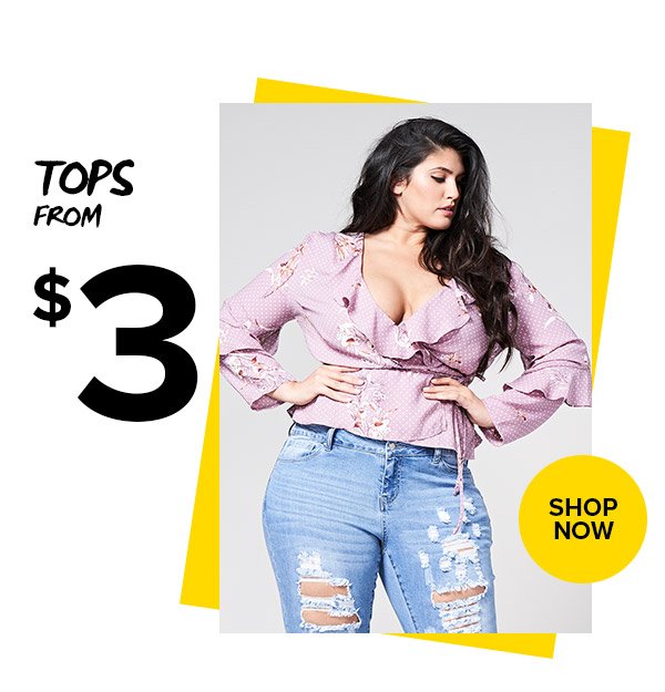 Shop Tops on Sale