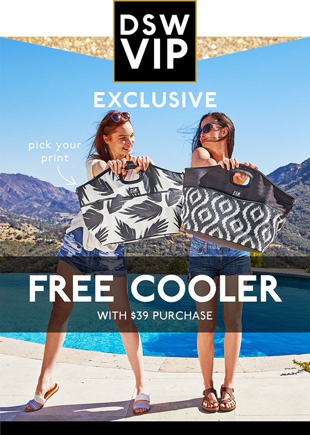 FREE COOLER WITH $39 PURCHASE