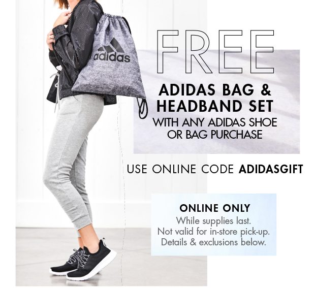 USE ONLINE CODE ADIDASGIFT