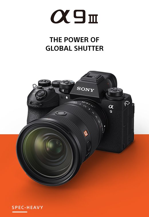 Alpha 9 III | THE POWER OF GLOBAL SHUTTER