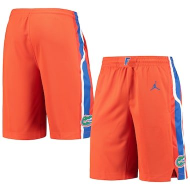 Jordan Brand Florida Gators Orange Replica Performance Basketball Shorts