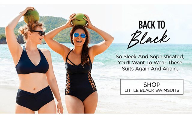 Back To Black - Shop Little Black Swimsuits