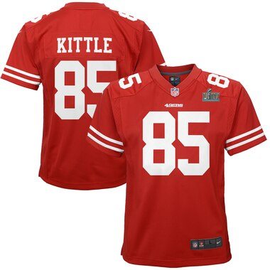 George Kittle San Francisco 49ers Nike Youth Super Bowl LIV Bound Game Jersey - Scarlet