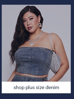 Shop Plus Size Denim