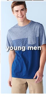 young mens clothing