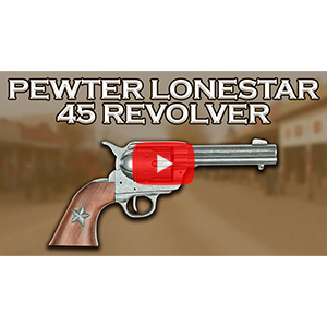 Pewter Lonestar 45 Revolver