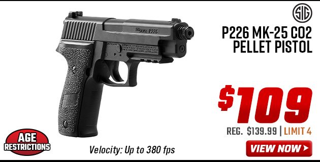 Sig Sauer P226 MK-25 CO2 Pellet Pistol