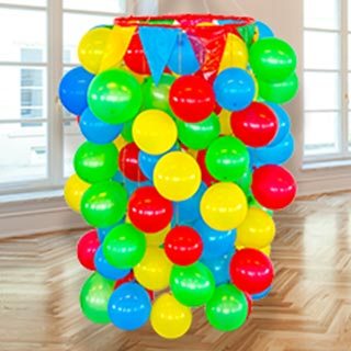 Easy DIY Balloon Chandeliers