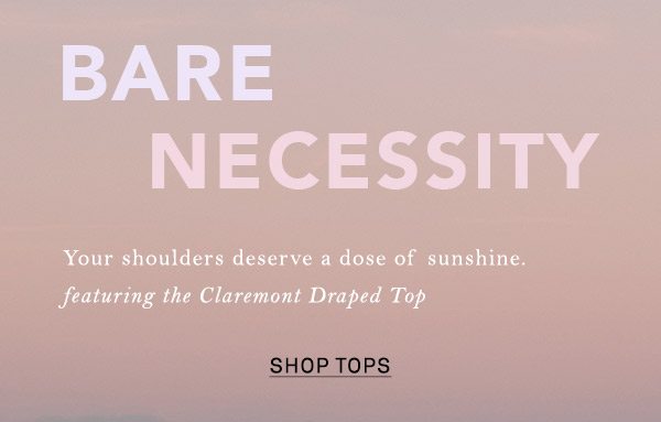 Shop tops.