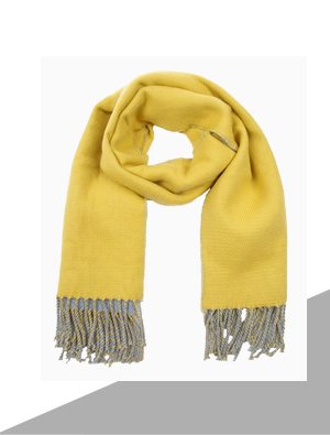 Womens Yellow Scarf